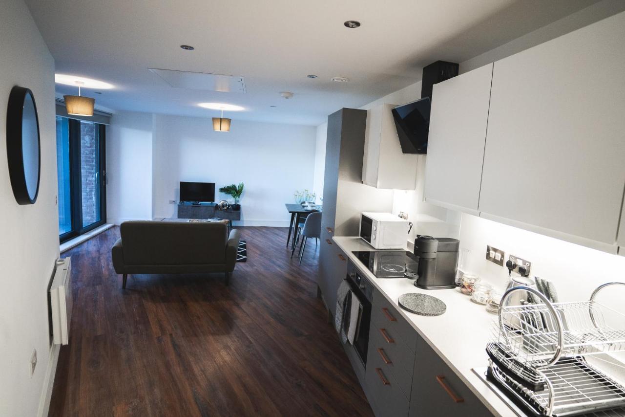 Modern 1-Bed Apartments - New - City Centre - Free Wi-Fi - Sheffield Exterior foto